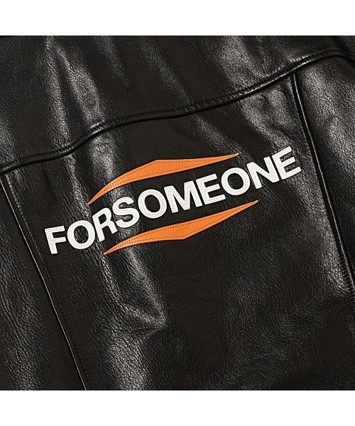 定価18万】FORSOMEONE ドッキングライダースジャケット