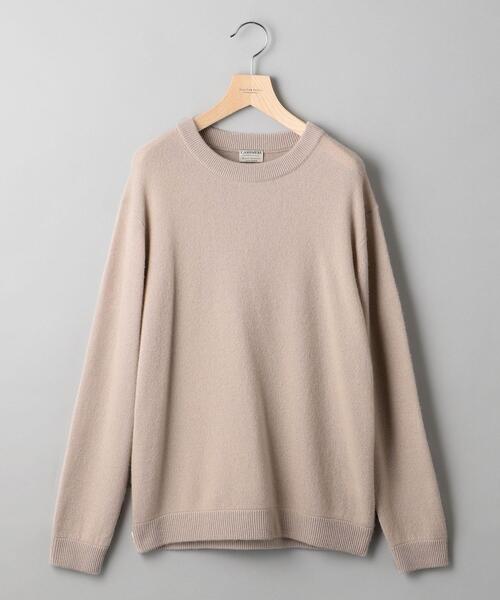 BEAUTY&YOUTH UNITED ARROWS（ビューティーアンドユースユナイテッドアローズ）の「BY WEIS カシミヤ ニット（ニット/セーター・メンズ・ライトブルー/ネイビー/ベージュ/オリーブ/ライトグレー・XL/M/S/L）」の12枚目の写真