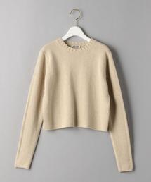 AURALEE ミントグリーン クルーネックセーター green label relaxing（グリーンレーベルリラクシング）の「CM