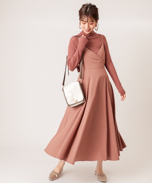 natural couture（ナチュラルクチュール）の「シアータートルニット（ニット/セーター・レディース・ブラック/ベージュ/ブラウン/オフホワイト/モカ・FREE）」の15枚目の写真