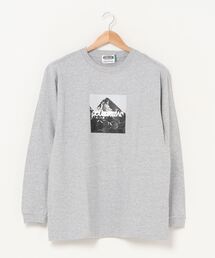 BASIC MOUNTAIN LOGO ヘビーウェイト 長袖Tシャツ