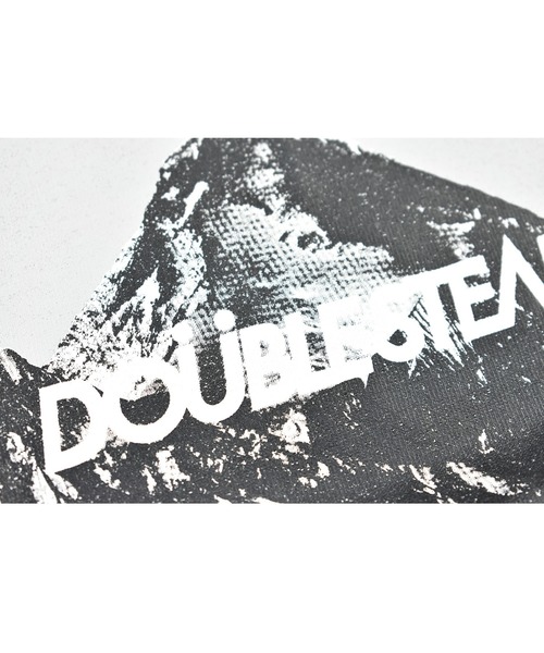 DOUBLE STEAL(ダブルスティール)の「BASIC MOUNTAIN LOGO ヘビーウェイト 長袖Tシャツ(Tシャツ/カットソー・メンズ・ホワイト/ブラック/トップグレー・M/L/XL/XXL)」の5枚目の写真