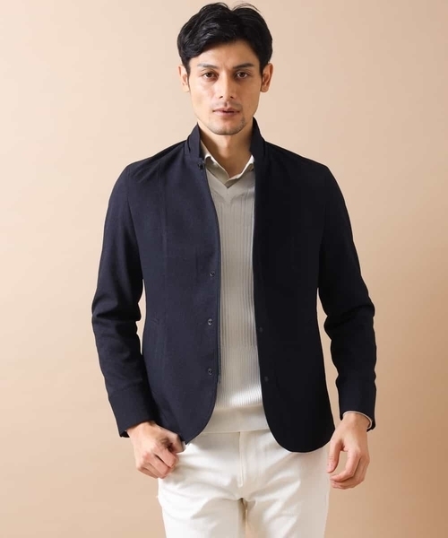 MICHEL KLEIN HOMME (ミッシェルクランオム)の「ブルゾン(ASAKO SY)(その他アウター・メンズ・ベージュ/ネイビー・51/52/48/46)」の5枚目の写真