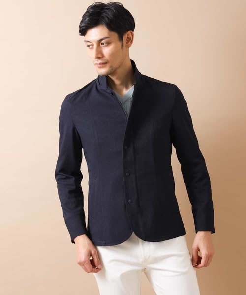 MICHEL KLEIN HOMME (ミッシェルクランオム)の「ブルゾン(ASAKO SY)(その他アウター・メンズ・ベージュ/ネイビー・51/52/48/46)」の10枚目の写真