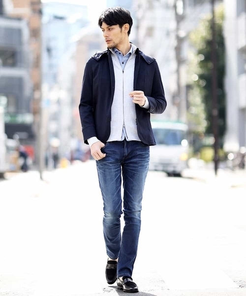 MICHEL KLEIN HOMME (ミッシェルクランオム)の「ブルゾン(ASAKO SY)(その他アウター・メンズ・ベージュ/ネイビー・51/52/48/46)」の19枚目の写真