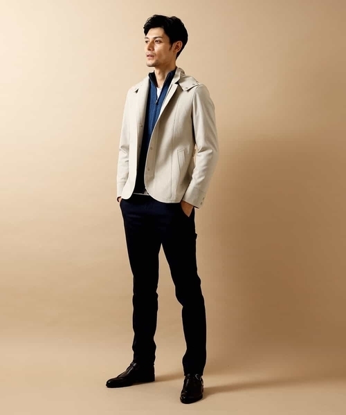 MICHEL KLEIN HOMME (ミッシェルクランオム)の「ブルゾン(ASAKO SY)(その他アウター・メンズ・ベージュ/ネイビー・51/52/48/46)」の22枚目の写真