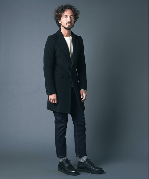 AKM×MOON JERSEY CHESTERFIELD