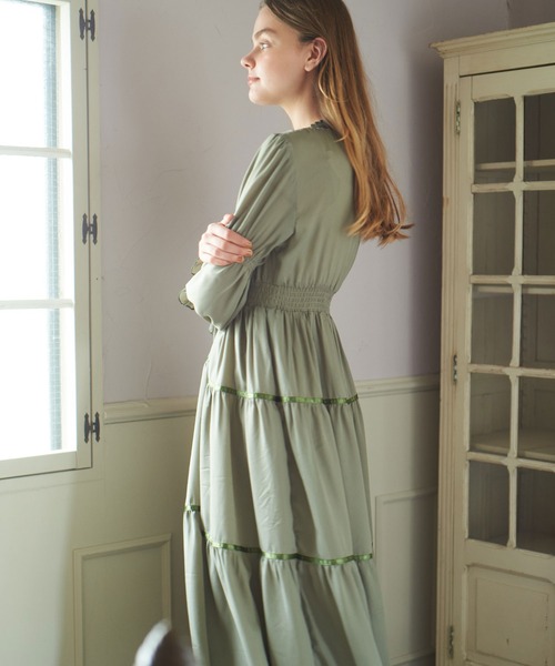 ワンピース IRENE Tiered Mantle Dress IRENE Tiered mantle dress ワンピース М IRENE Tiered mantle