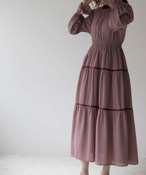 ワンピース IRENE Tiered Mantle Dress ワンピース IRENE Tiered Mantle Dress IRENE Tiered mantle