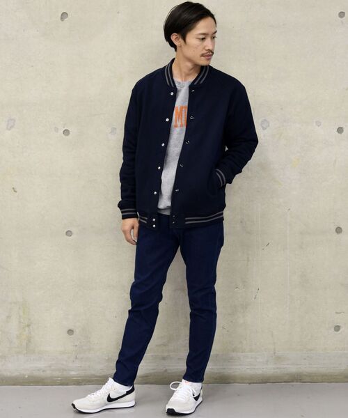 SHIPS（シップス）の「【WEB限定】SHIPS: イージー ストレッチ デニム テーパード スキニー パンツ（デニムパンツ・メンズ・ネイビー/ロイヤルブルー・SMALL/MEDIUM/LARGE/X-LARGE）」の11枚目の写真