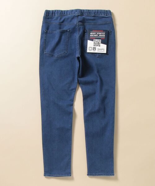 SHIPS（シップス）の「【WEB限定】SHIPS: イージー ストレッチ デニム テーパード スキニー パンツ（デニムパンツ・メンズ・ネイビー/ロイヤルブルー・SMALL/MEDIUM/LARGE/X-LARGE）」の9枚目の写真
