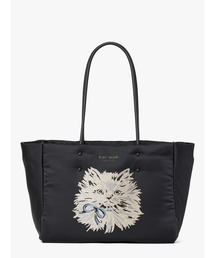 エブリシング パフィー キャット ラージ トート　猫 kate spade new york（ケイトスペード ニューヨーク）の