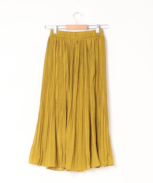 fifth(フィフス)の「マイクロドットプリーツスカート(スカート・レディース・ブラック/マスタード/テラコッタ・MEDIUM)」の4枚目の写真