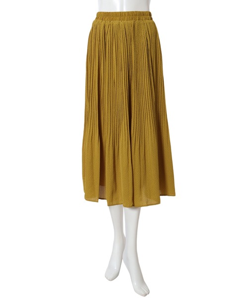 fifth(フィフス)の「マイクロドットプリーツスカート(スカート・レディース・ブラック/マスタード/テラコッタ・MEDIUM)」の6枚目の写真