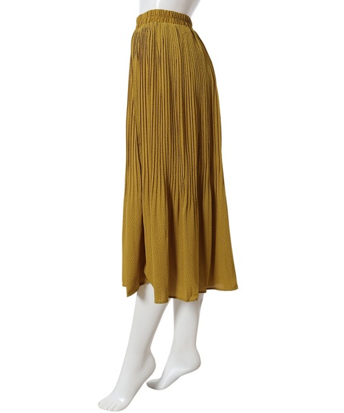 fifth(フィフス)の「マイクロドットプリーツスカート(スカート・レディース・ブラック/マスタード/テラコッタ・MEDIUM)」の7枚目の写真