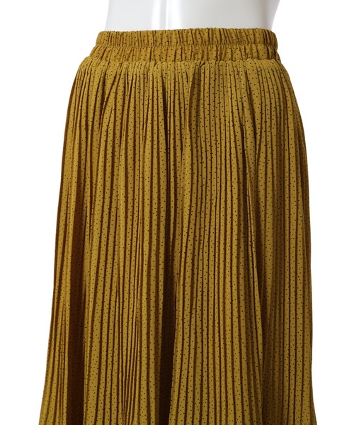 fifth(フィフス)の「マイクロドットプリーツスカート(スカート・レディース・ブラック/マスタード/テラコッタ・MEDIUM)」の9枚目の写真