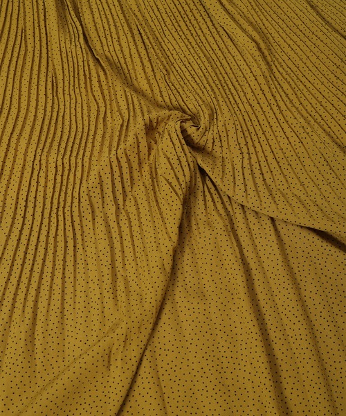 fifth(フィフス)の「マイクロドットプリーツスカート(スカート・レディース・ブラック/マスタード/テラコッタ・MEDIUM)」の11枚目の写真