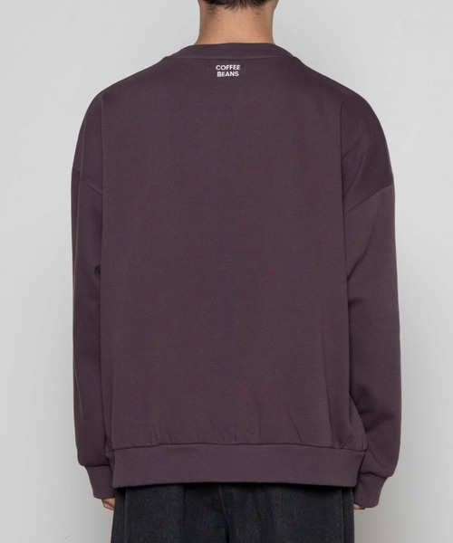 WEGO（ウィゴー）の「WEGO/レトロサークルロゴビッグシルエットプルオーバー（スウェット・メンズ・ホワイト/ダークグリーン/パープル・LARGE/MEDIUM）」の7枚目の写真