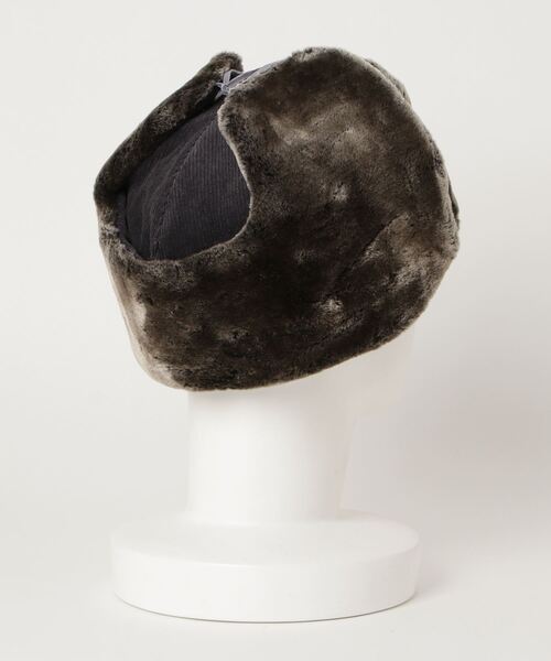 yield(イールド)の「【Lovable】Fur Flight Cap LCL-M87417(キャップ・レディース・ブラウン/グレー/ブラック・FREE)」の6枚目の写真