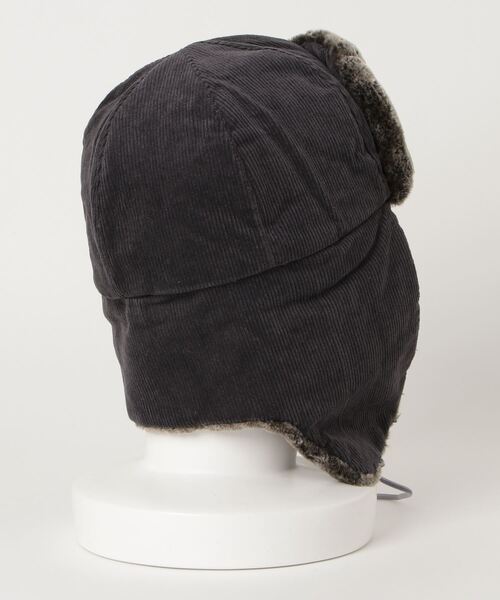 yield(イールド)の「【Lovable】Fur Flight Cap LCL-M87417(キャップ・レディース・ブラウン/グレー/ブラック・FREE)」の4枚目の写真