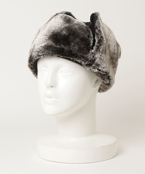 yield(イールド)の「【Lovable】Fur Flight Cap LCL-M87417(キャップ・レディース・ブラウン/グレー/ブラック・FREE)」の9枚目の写真