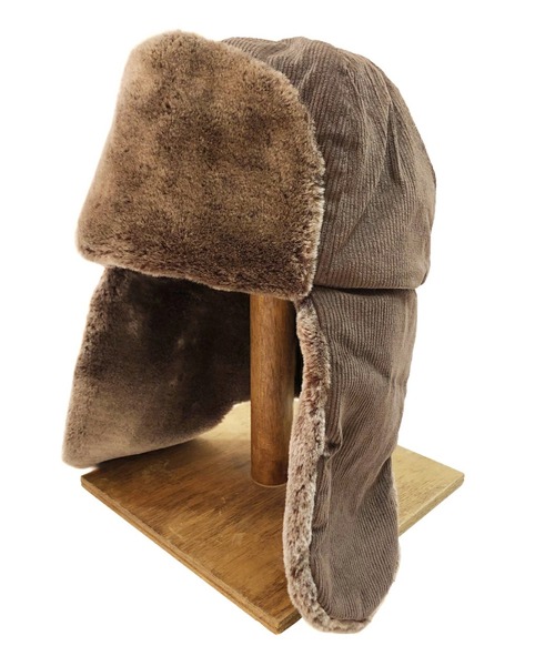 yield(イールド)の「【Lovable】Fur Flight Cap LCL-M87417(キャップ・レディース・ブラウン/グレー/ブラック・FREE)」の11枚目の写真