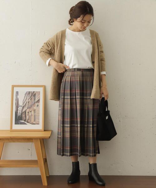 URBAN RESEARCH DOORS(アーバンリサーチドアーズ)の「起毛スムースワイドプルオーバー(Tシャツ/カットソー・レディース・オフホワイト/ブラック/グリーン系その他・ONE)」の7枚目の写真
