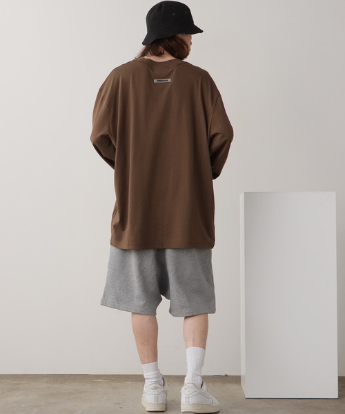 FOG ESSENTIALS（エフオージーエッセンシャルズ）の「FOG ESSENTIALS/エッセンシャルズ FOG FRONT LOGO LS TEE ロンT（Tシャツ/カットソー・メンズ・ホワイト/ブラック/チャコールグレー/クリーム/ダークネイビー/ブラウン・S/M/XL/L）」の9枚目の写真