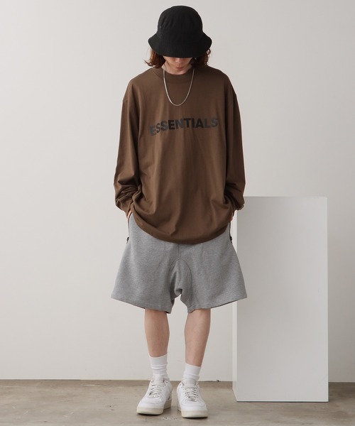FOG ESSENTIALS（エフオージーエッセンシャルズ）の「FOG ESSENTIALS/エッセンシャルズ FOG FRONT LOGO LS TEE ロンT（Tシャツ/カットソー・メンズ・ホワイト/ブラック/チャコールグレー/クリーム/ダークネイビー/ブラウン・S/M/XL/L）」の10枚目の写真