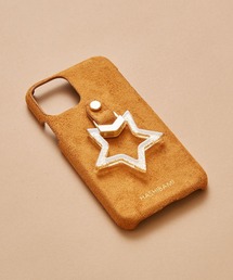 HASHIBAMI（ハシバミ）の「【HASHIBAMI】ビッグスター スエードiPhoneケース ※iPhoneX/XS/11pro 用（スマホケース/カバー・レディース）」