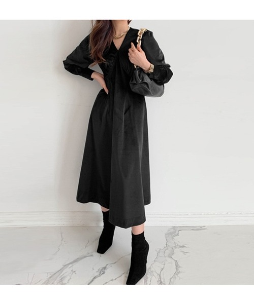 セール ロングスリーブ 上品ワンピース ワンピース Passion パッション のファッション通販 Zozotown