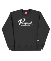 Paragraph | 『paragraph/パラグラフ』M05 PRG Basic Lettering Fleece MTM/フロント英字 バックブランドロゴ ロングスリーブ スウェット トレーナー(スウェット)