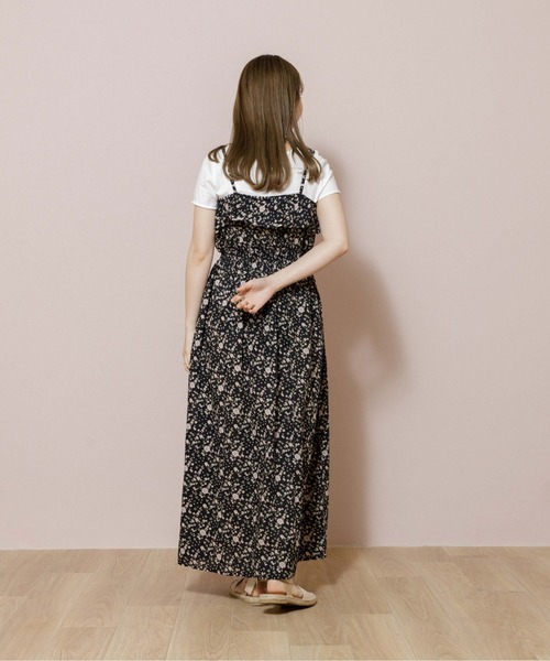 flower（フラワー）の「フローイングキャミワンピース（ワンピース・レディース・ホワイト/ブラック・FREE）」の17枚目の写真