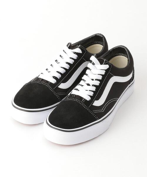 VANS（バンズ）の「[ ヴァンズ ] VANS OLD SKOOL キャンバス SC スニーカー（スニーカー・レディース・ブラック・6h(24.5)/6(24)/7(25)/5h(23.5)/5(23)/4h(22.5)/4(22)）」の2枚目の写真
