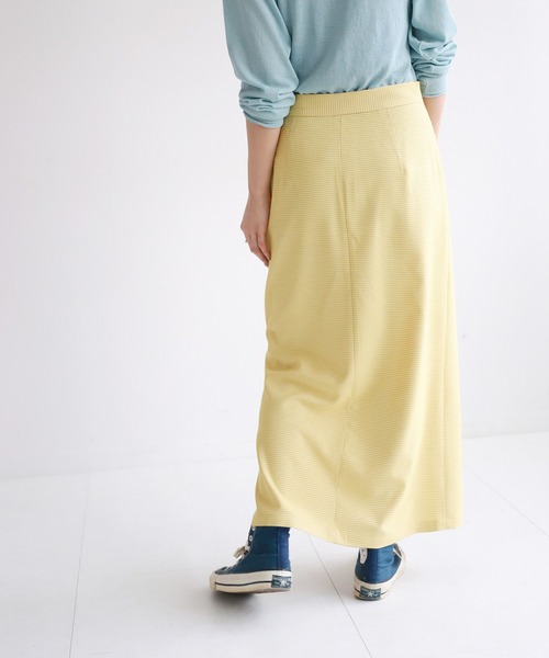 SLOBE citron.（スローブシトロン）の「SLOBE citron. カラーチェックアイラインスカート◆（スカート・レディース・サックスブルー/イエロー・38/36）」の20枚目の写真