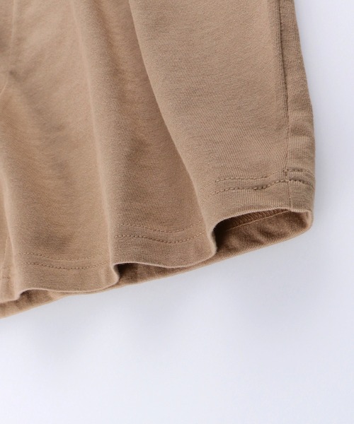 BRANSHES（ブランシェス）の「【WEB限定】胸元ねじり半袖ワンピース（ワンピース・キッズ・ライトベージュ/ライトグリーン/ブラウン/ピンク・140cm/110cm/100cm/120cm/130cm/150cm）」の15枚目の写真