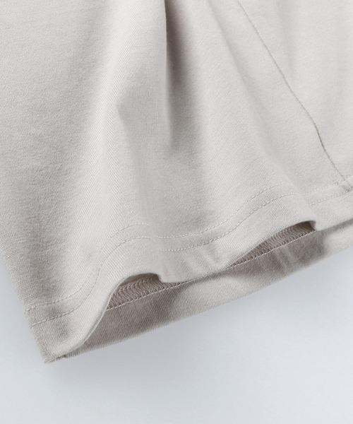 BRANSHES（ブランシェス）の「【WEB限定】胸元ねじり半袖ワンピース（ワンピース・キッズ・ライトベージュ/ライトグリーン/ブラウン/ピンク・140cm/110cm/100cm/120cm/130cm/150cm）」の20枚目の写真