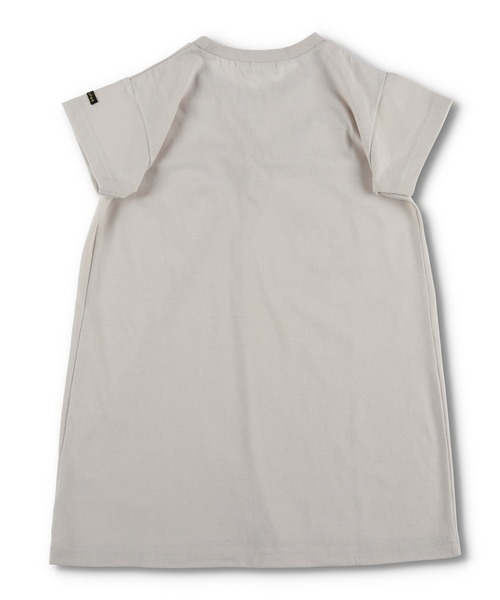 BRANSHES（ブランシェス）の「【WEB限定】胸元ねじり半袖ワンピース（ワンピース・キッズ・ライトベージュ/ライトグリーン/ブラウン/ピンク・140cm/110cm/100cm/120cm/130cm/150cm）」の16枚目の写真