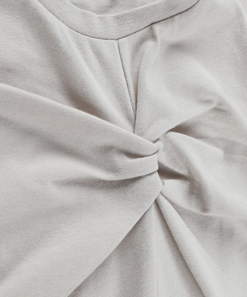 BRANSHES（ブランシェス）の「【WEB限定】胸元ねじり半袖ワンピース（ワンピース・キッズ・ライトベージュ/ライトグリーン/ブラウン/ピンク・140cm/110cm/100cm/120cm/130cm/150cm）」の18枚目の写真