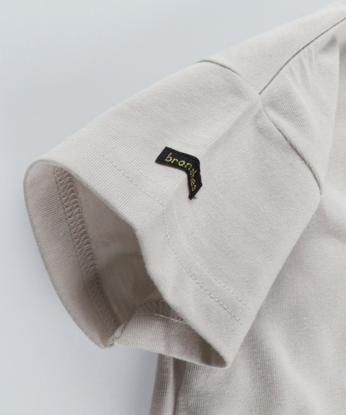 BRANSHES（ブランシェス）の「【WEB限定】胸元ねじり半袖ワンピース（ワンピース・キッズ・ライトベージュ/ライトグリーン/ブラウン/ピンク・140cm/110cm/100cm/120cm/130cm/150cm）」の19枚目の写真