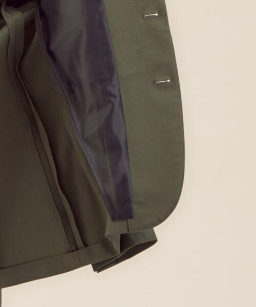 WORK TRIP OUTFITS GREEN LABEL RELAXING(ワークトリップアウトフィッツグリーンレーベル リラクシング)の「<機能/洗濯機洗い可・ストレッチ・防シワ> WTO A+ NY/PU メッシュ MODERN 2PP(テーラードジャケット・メンズ・ネイビー/オリーブ・S/44/L/48/M/46/XL/50/XS/42)」の12枚目の写真