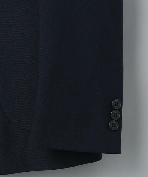 WORK TRIP OUTFITS GREEN LABEL RELAXING(ワークトリップアウトフィッツグリーンレーベル リラクシング)の「<機能/洗濯機洗い可・ストレッチ・防シワ> WTO A+ NY/PU メッシュ MODERN 2PP(テーラードジャケット・メンズ・ネイビー/オリーブ・S/44/L/48/M/46/XL/50/XS/42)」の16枚目の写真