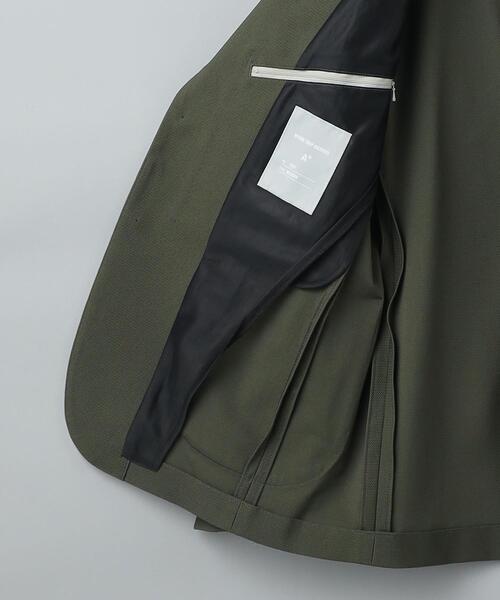 グリーンレーベルリラクシング セットアップ パウダリードレープ ストレッチ L パウドレ ノーラペル ジャケット ―ウォッシャブル・ストレッチ・防シワ―