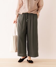 DRESKIP | サテンワイドパンツ(その他パンツ)