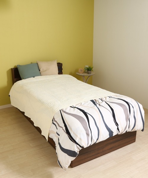 KATHARINE ROSS（キャサリンロス）の「【KATHARINE ROSS】CIRKEL ワッフルコットンスローケット130×160 WEB限定（ブランケット・レディース・チャコールグレー/グリーン/アイボリー・MEDIUM）」の16枚目の写真