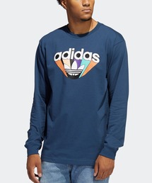 Adidas アディダス レディース のtシャツ カットソー ブルー ネイビー 青色系 長袖 通販 Zozotown