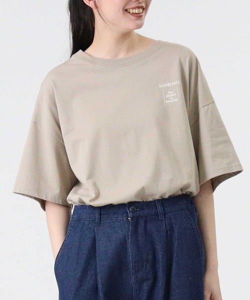 RAG MACHINE(ラグマシーン)の「【RAG MACHINE】フォトプリントTシャツ(Tシャツ/カットソー・レディース・ホワイト/ベージュ/ダークグレー・L/M)」の15枚目の写真