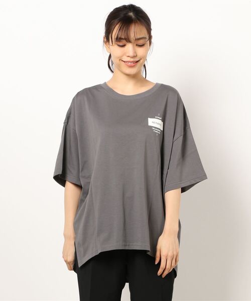 RAG MACHINE(ラグマシーン)の「【RAG MACHINE】フォトプリントTシャツ(Tシャツ/カットソー・レディース・ホワイト/ベージュ/ダークグレー・L/M)」の9枚目の写真