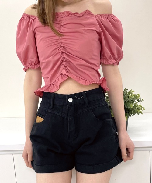 SPIGA（スピーガ）の「ハイウエストデニムP（デニムパンツ・レディース・グレー/ブラック/ブルー/ホワイト・SMALL/MEDIUM）」の2枚目の写真