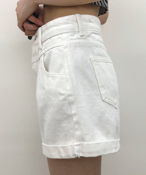 SPIGA（スピーガ）の「ハイウエストデニムP（デニムパンツ・レディース・グレー/ブラック/ブルー/ホワイト・SMALL/MEDIUM）」の7枚目の写真